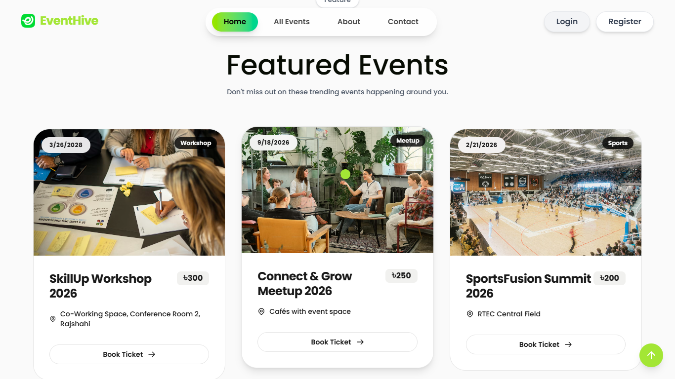 EventHive screenshot 2