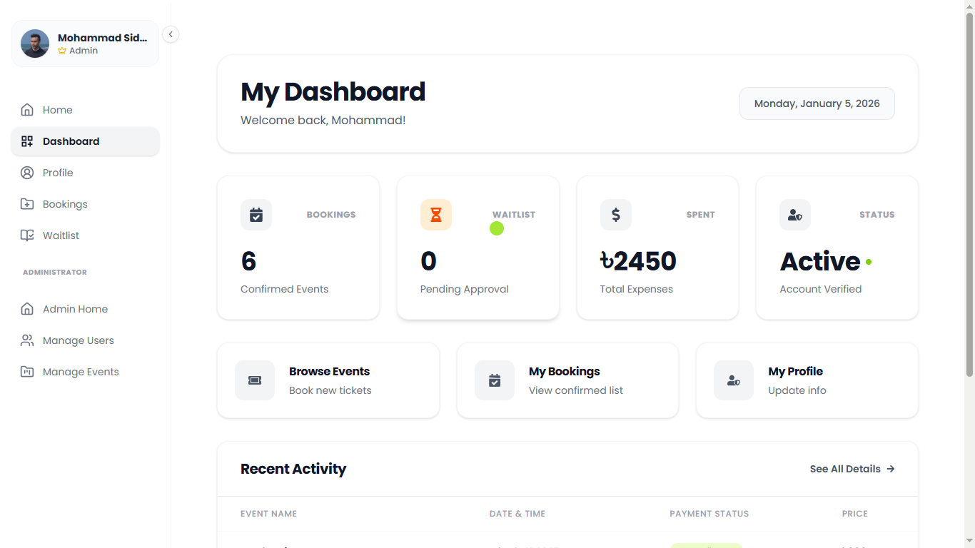 EventHive screenshot 4