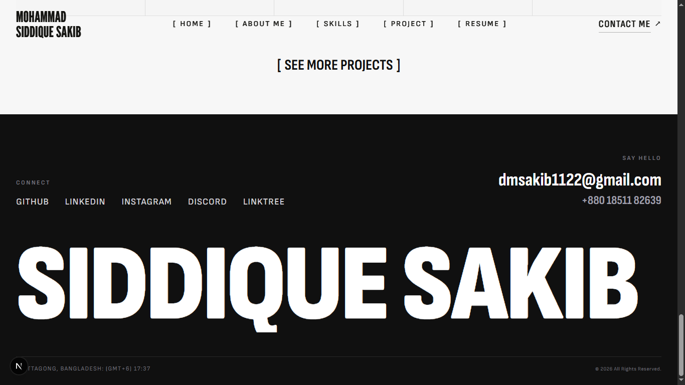 sakib Portfolio screenshot 4